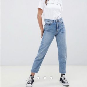 ASOS Recycled Florence Straight Leg Jeans